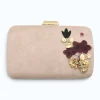 fleur-d-velour-clutch-beige-clutch-laid fleur d velour clutch beige laid
