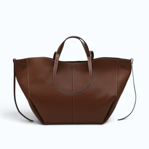 Mag L Brown Leather Handbag