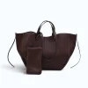 mag-l-burgundy-leather-handbag-bag Mag L Burgundy Leather Handbag bag