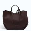 mag-l-burgundy-leather-handbag-closed Mag L Burgundy Leather Handbag closed