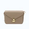 margot beige leather crossbody bag