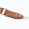 margot camel leather crossbody bag strap