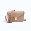 margot nude leather crossbody bag