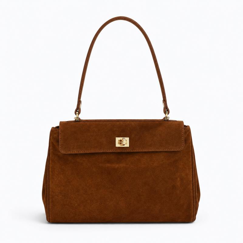 tulip-camel-suede-leather-bag Mary Mala de Mão Bordeaux em Pele (Copy) (Copy)