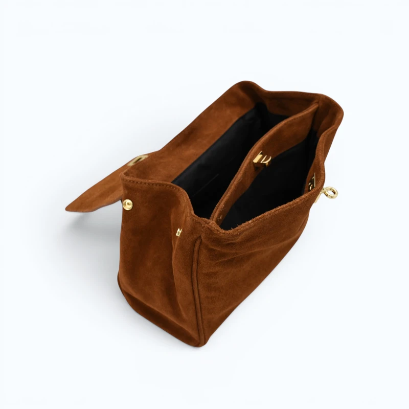 tulip-camel-suede-leather-bag-interiores Mary Mala de Mão Bordeaux em Pele (Copy) (Copy)