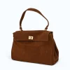 tulip-camel-suede-leather-bag-side Mary Mala de Mão Bordeaux em Pele (Copy) (Copy)